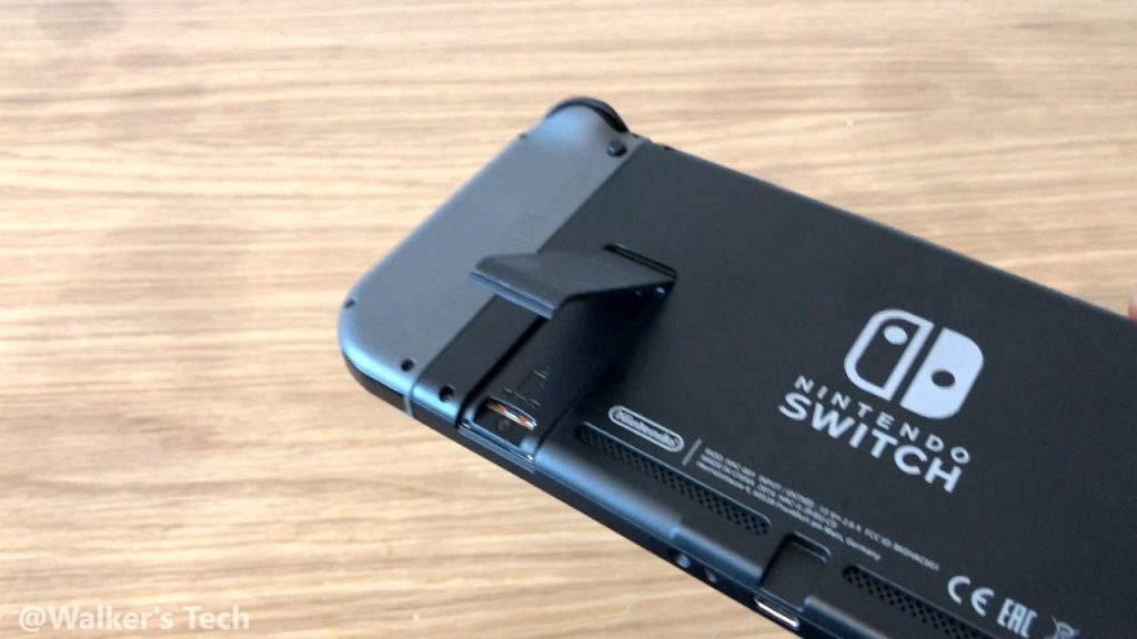 put memory card in switch