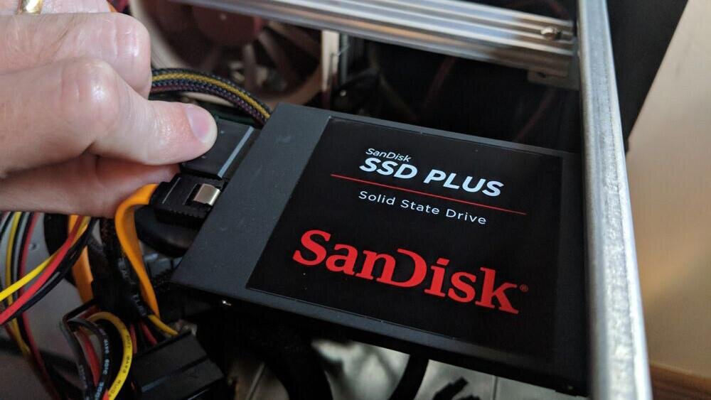 install a solid state drive