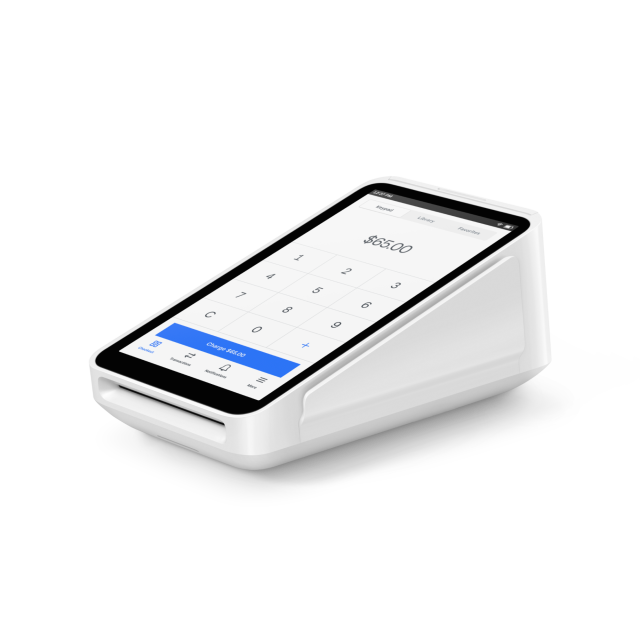 the square card reader work