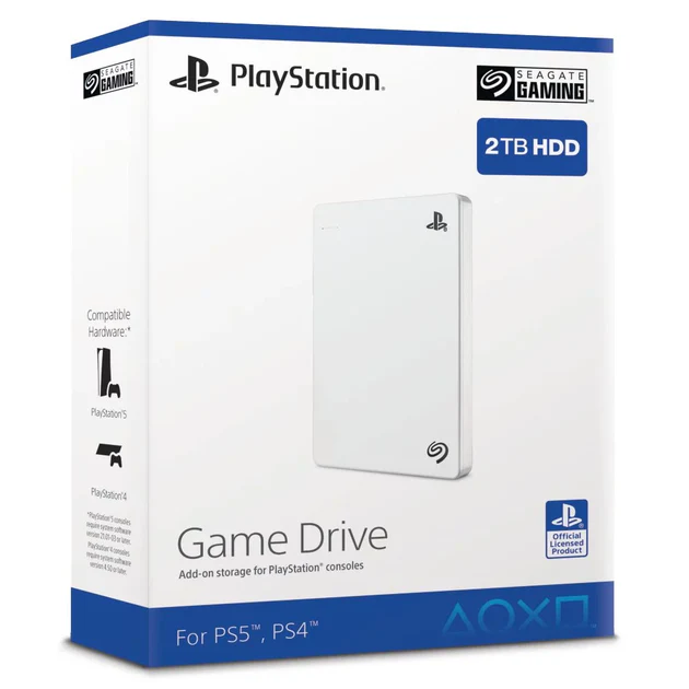 use an external hard drive on a ps5